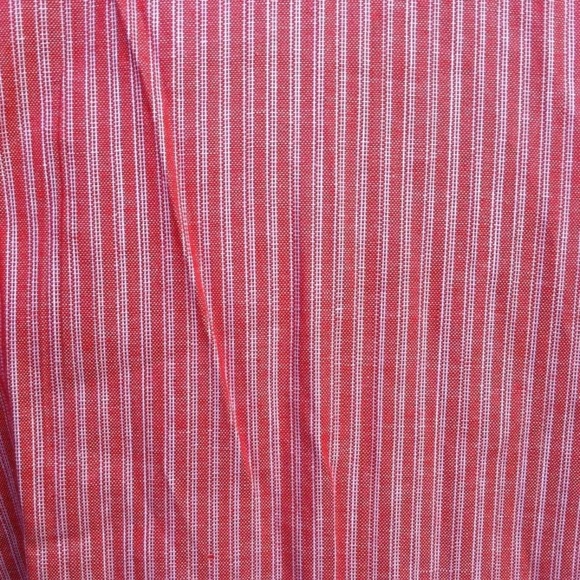 Vintage Double Breasted Red Striped Cotton Blazer/Top - Picture 10 of 10